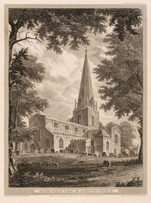 Lot 37 - Skelton (Joseph). Antiquities of Oxfordshire, 1st subscriber's edition, Oxford: J Skelton, 1823