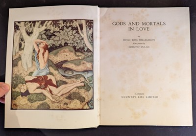Lot 575 - Dulac (Edmund, illustrator). Gods and Mortals in Love, 1936