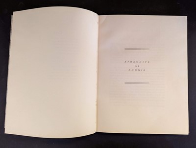 Lot 575 - Dulac (Edmund, illustrator). Gods and Mortals in Love, 1936