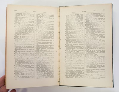 Lot 43 - Darwin (Charles). The Variation of Animals and Plants, 2 volumes, 1868