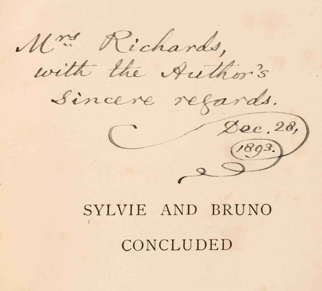 Lot 503 - Dodgson (Charles Lutwidge, "Lewis Carroll").Sylvie and Bruno Concluded, 1893