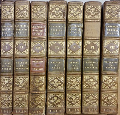 Lot 452 - Bindings. Approximately 70 volumes of 19th-century literature & reference