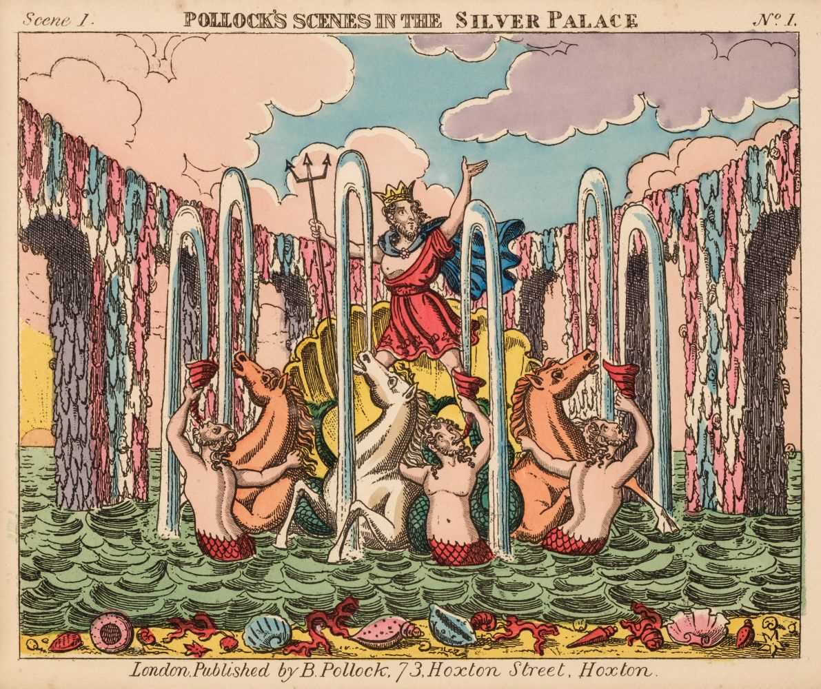 Lot 525 - Toy Theatre. Pollock's Juvenile Drama, The Silver Palace, and the Golden Poppy