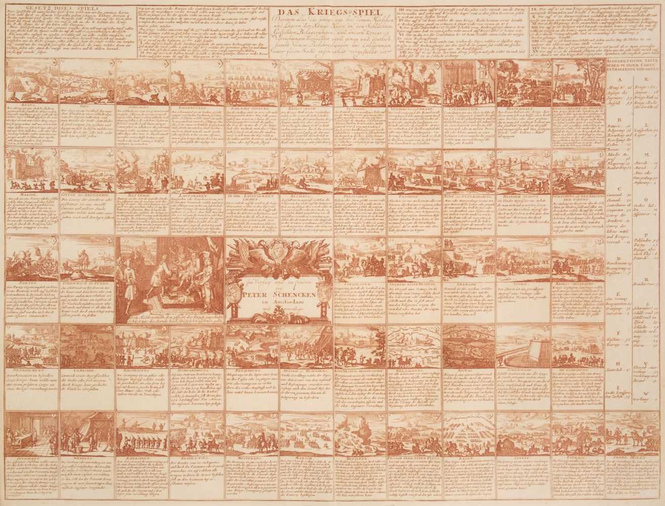 Lot 532 - Schenk (Peter). Das Kriegs-Spiel, Amsterdam, circa 1700