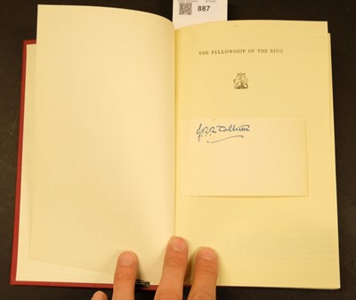 Lot 887 - Tolkien (J.R.R.) The Fellowship of the Ring, 1959
