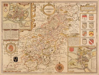 Lot 122 - Northamptonshire. Speed (John), Northamptonshire, 1676