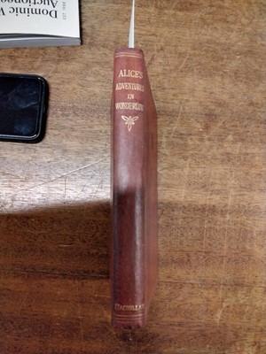 Lot 504 - Dodgson (Charles Lutwidge, "Lewis Carroll"0. Alice's Adventures in Wonderland, 1868