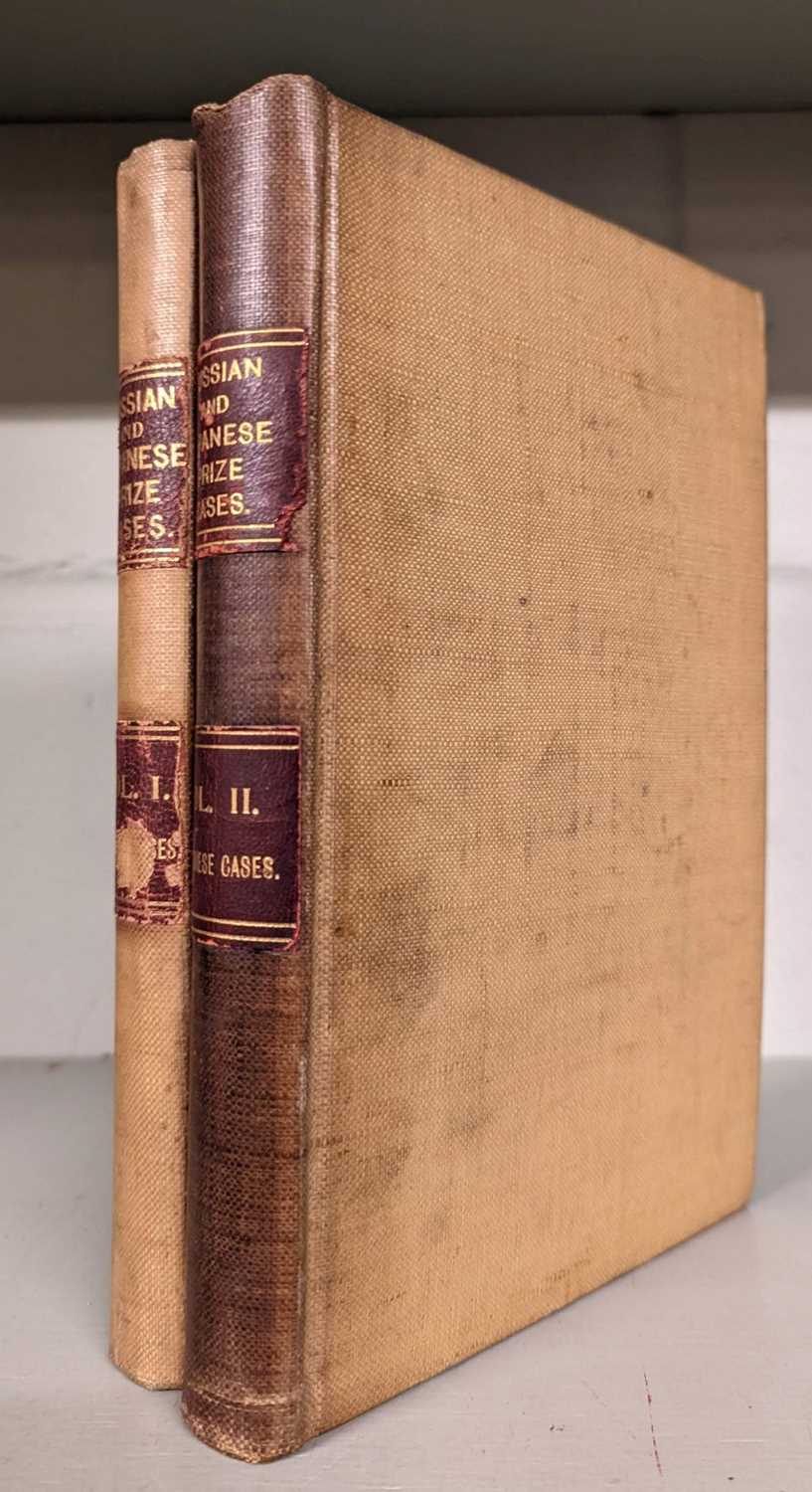 Lot 9 - Hurst (C.J.B. & F.E. Bray, editors). Russian and Japanese Prize Cases, 1912