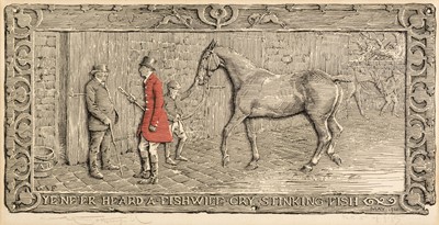 Lot 169 - Fothergill (G. A. 1868 - 1945). Set of six Fox Hunting prints, May 1911