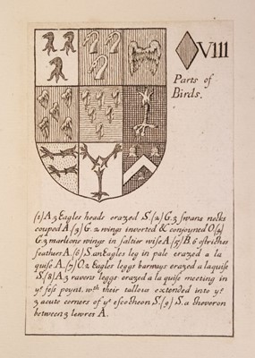 Lot 539 - Blome (Richard). Armoriall Cards, [1675]