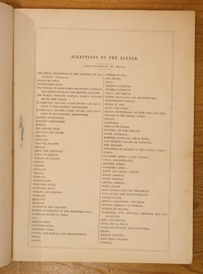 Lot 14 - Martin (Montgomery). The Illustrated Atlas and Modern History of the World, 1851