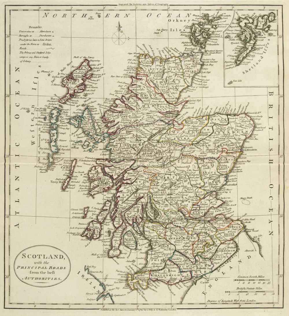 Lot 102 - Guthrie (William). The Atlas to Guthrie's System of Geography, 1785 or later