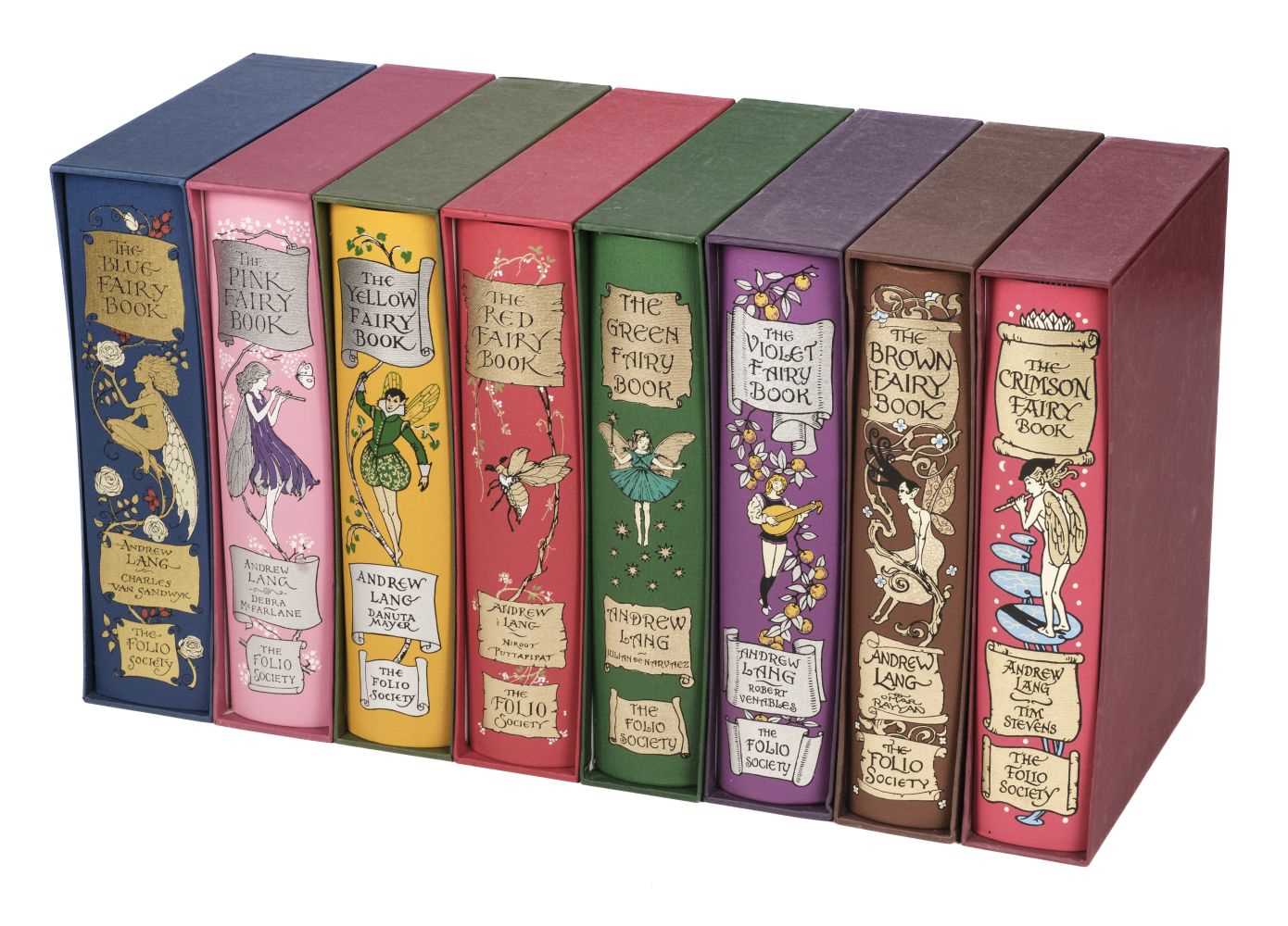 Lot 585 - Lang (Andrew). The Fairy Books, 8 volumes, London: Folio Society, 2003-11