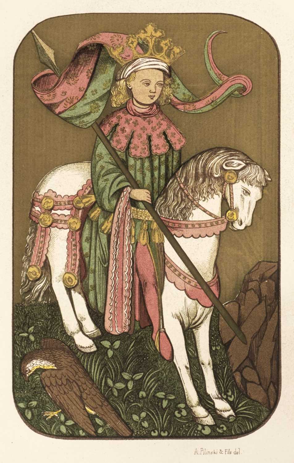 Lot 551 - Merlin (Romain). Origine des Cartes a Jouer, 1st edition, Large Paper copy, Paris, [1869]