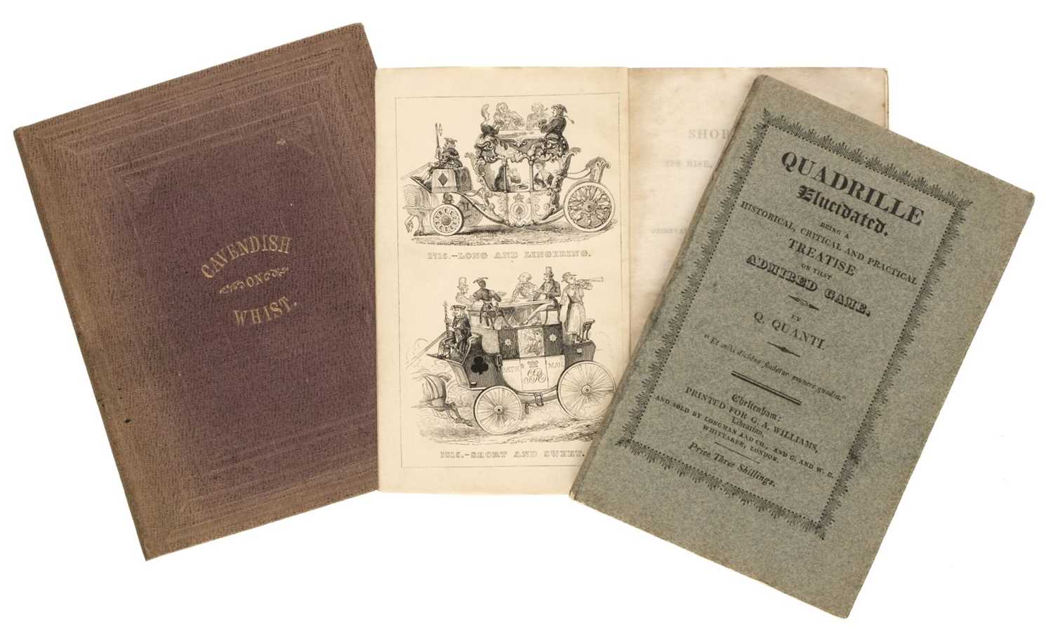 Lot 548 - Jones (Henry). The Principles of Whist Stated and Explained, 1st edition, [1862], 1/250 copies
