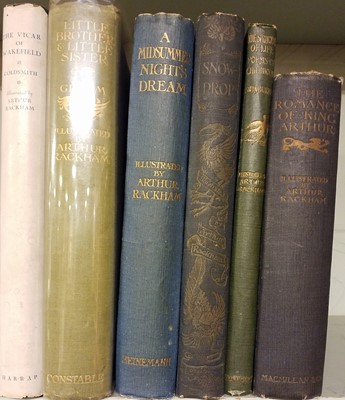 Lot 592 - Rackham (Arthur). The Vicar of Wakefield, by Oliver Goldsmith, 1st edition, London: George G. Harrap & Company, 1929