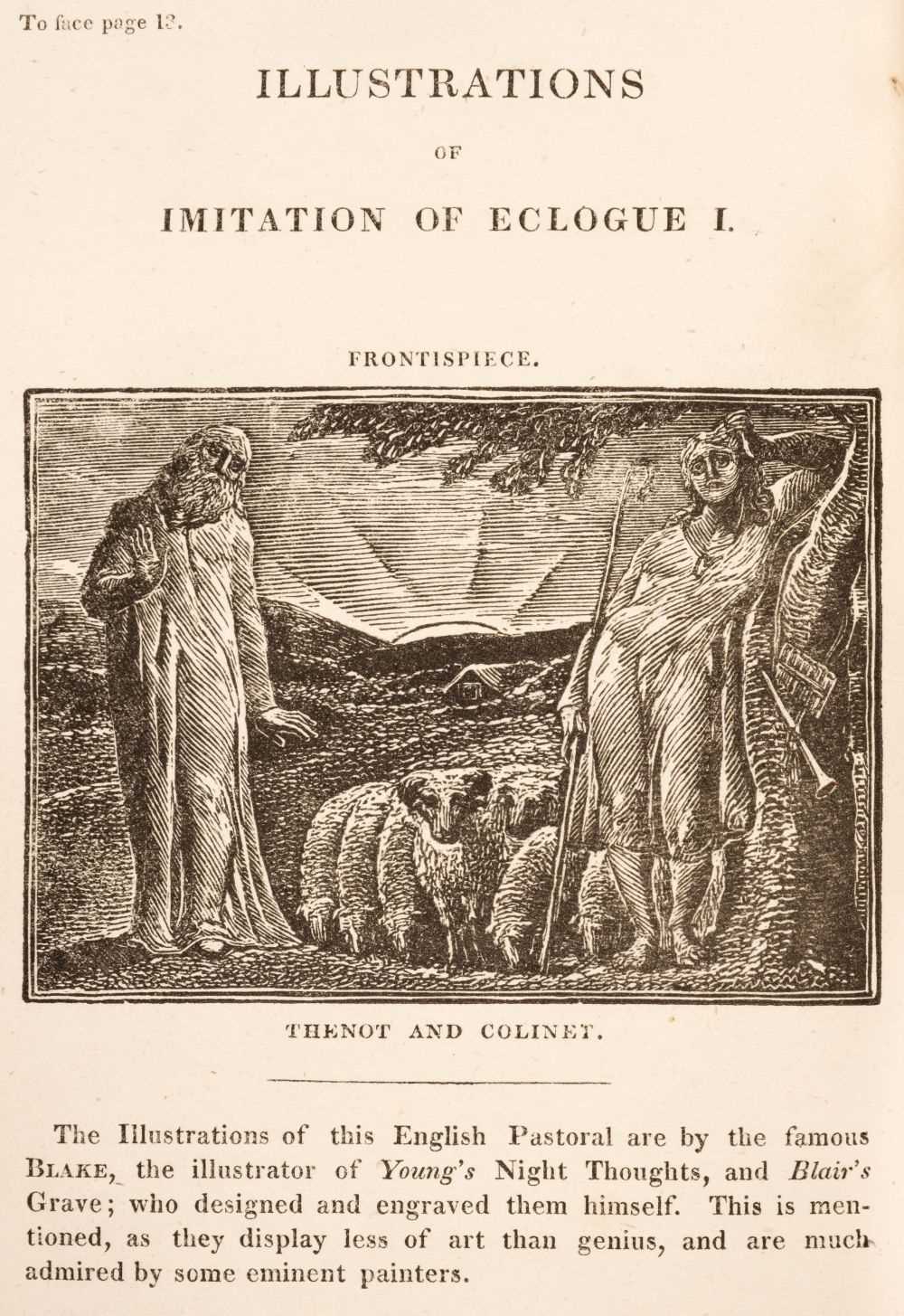 Lot 181 - Blake (William, 1757-1827). The Pastorals of Virgil..., 1821
