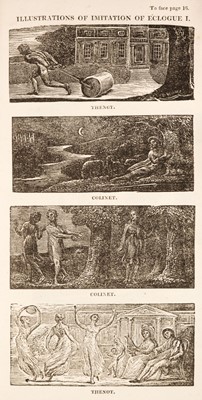 Lot 181 - Blake (William, 1757-1827). The Pastorals of Virgil..., 1821