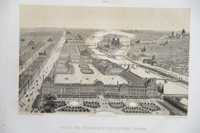 Lot 16 - Paris. Souvenirs de Paris Nouveau [so titled on upper cover], Paris: Ledot, c. 1860