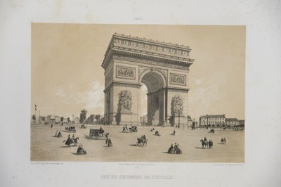 Lot 16 - Paris. Souvenirs de Paris Nouveau [so titled on upper cover], Paris: Ledot, c. 1860