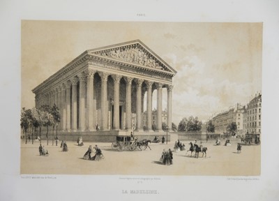 Lot 16 - Paris. Souvenirs de Paris Nouveau [so titled on upper cover], Paris: Ledot, c. 1860
