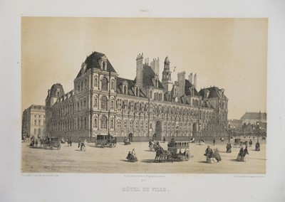 Lot 16 - Paris. Souvenirs de Paris Nouveau [so titled on upper cover], Paris: Ledot, c. 1860