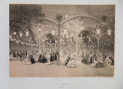 Lot 16 - Paris. Souvenirs de Paris Nouveau [so titled on upper cover], Paris: Ledot, c. 1860