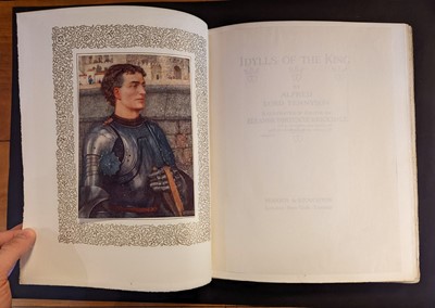 Lot 570 - Brickdale (Eleanor Fortescue, illustrator). Idylls of the King, by Alfred Lord Tennyson, 1st edition