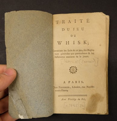 Lot 552 - Mortier (J.C.). A Bas Tous les Jeux, Paris: Pelletié, [1803?]