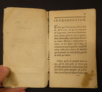Lot 552 - Mortier (J.C.). A Bas Tous les Jeux, Paris: Pelletié, [1803?]