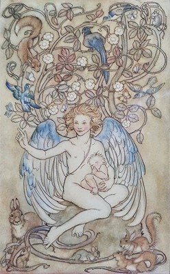 Lot 591 - Rackham (Arthur). The Springtide of Life, Poems of Childhood, Algernon Charles Swinburne, limited edition, London: Wiliam Heinemann, 1918