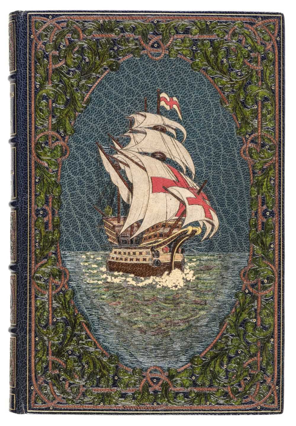 Lot 569 - Binding. Ballads of the Fleet, by Sir Rennell Rodd, 1916