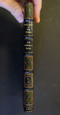 Lot 569 - Binding. Ballads of the Fleet, by Sir Rennell Rodd, 1916