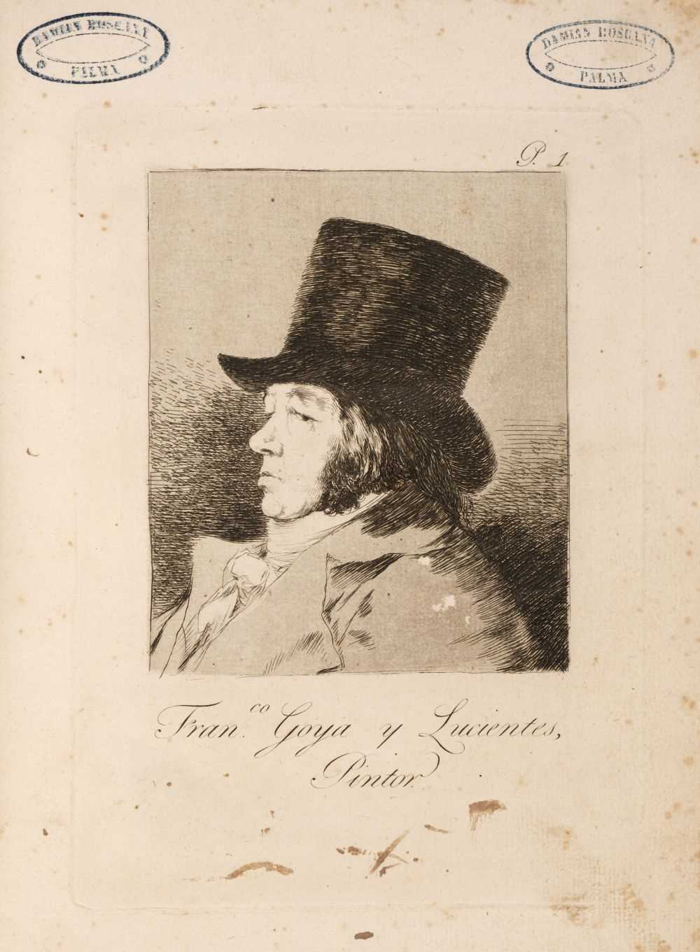 13 - Goya (Francisco de, 1746-1828) Los Caprichos, 1799, the complete set of 80 etchings, FIRST EDITION