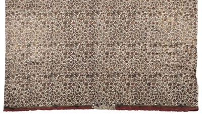 Lot 545 - Chintz. A large piece of hand-blocked chintz, Persian, circa 1896