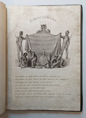Lot 32 - Moore (Lieutenant Joseph & Marryat, Captain Frederick). Eighteen Views taken..., [1825]