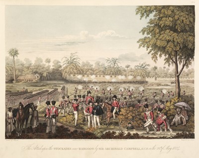 Lot 32 - Moore (Lieutenant Joseph & Marryat, Captain Frederick). Eighteen Views taken..., [1825]