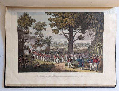 Lot 32 - Moore (Lieutenant Joseph & Marryat, Captain Frederick). Eighteen Views taken..., [1825]
