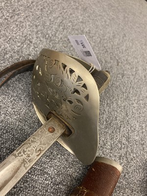 Lot 351 - Reproduction Swords. An American 1862 Cavalry Sabre and two others