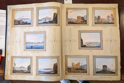 Lot 43 - Mediterranean Topography. A large scrap album compiled by C.J. Cameron circa 1860