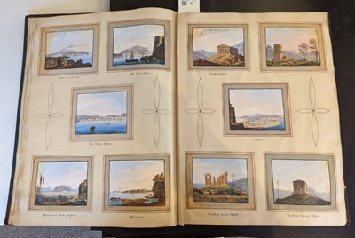 Lot 43 - Mediterranean Topography. A large scrap album compiled by C.J. Cameron circa 1860