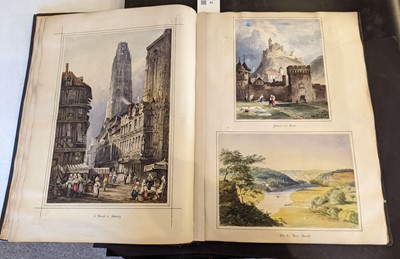 Lot 43 - Mediterranean Topography. A large scrap album compiled by C.J. Cameron circa 1860