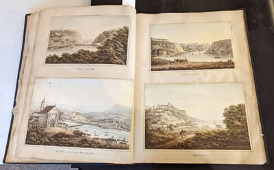 Lot 43 - Mediterranean Topography. A large scrap album compiled by C.J. Cameron circa 1860