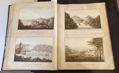 Lot 43 - Mediterranean Topography. A large scrap album compiled by C.J. Cameron circa 1860