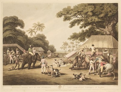 Lot 46 - Williamson (Captain Thomas & Howitt, Samuel). Oriental Field Sports, 1807