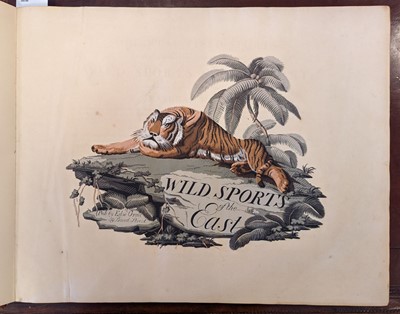 Lot 46 - Williamson (Captain Thomas & Howitt, Samuel). Oriental Field Sports, 1807