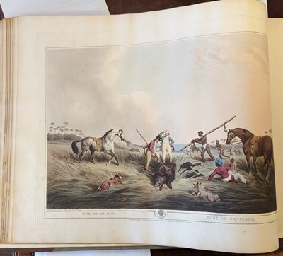 Lot 46 - Williamson (Captain Thomas & Howitt, Samuel). Oriental Field Sports, 1807