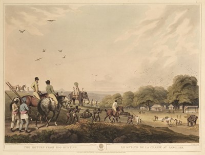 Lot 46 - Williamson (Captain Thomas & Howitt, Samuel). Oriental Field Sports, 1807