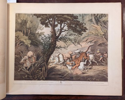 Lot 46 - Williamson (Captain Thomas & Howitt, Samuel). Oriental Field Sports, 1807