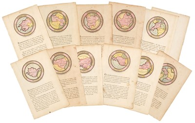Lot 158 - Wales. Luffman (John), Twelve miniature county maps, 1803